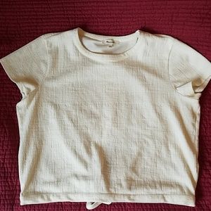 Madewell Verse Tie Back Top